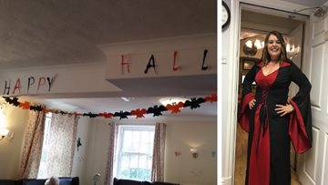 Spooktacular celebrations at Coventry care home